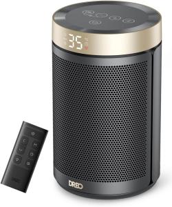 Image Chauffage d'appoint Dreo Atom316 - Noir/Dorée à 49,99€