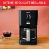 Image Cafetière filtre Tefal CM600810 Smart'n Light - Noir à 49,99€