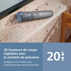 Image Tondeuse à barbe Philips BT3619/15 Série 3000 - Noir à 24,99€