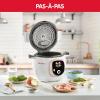 Image Multicuiseur intelligent Moulinex ‎CE85CA10 Cookeo - 6L - Blanc à 179,99€