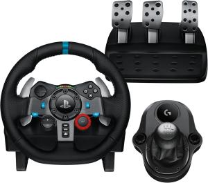 Image Pack Logitech G G29 SE Driving Force - Volant, Pédalier et Levier de Vitesse - Noir à 229,99€