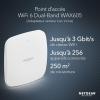 Image Point d'accès sans Fil Netgear WAX605 - WiFi 6 Dual-Band AX3000 - Blanc à 109,99€