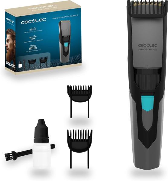 Image Tondeuse à Barbe Cecotec PrecisionCare Barber - Noir à 8,90€