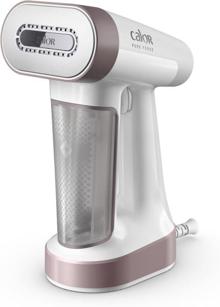 Image Défroisseur à main 2en1 Calor DT8720C0 Pure Force - Blanc/Rose à 59,99€
