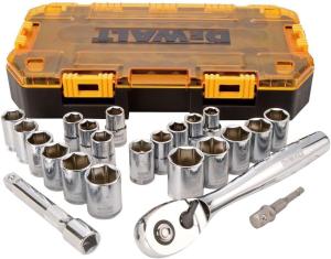 Image Jeu de Douilles DEWALT DWMT73813 - 23 Pièces à 59,99€