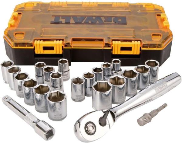 Image Jeu de Douilles DEWALT DWMT73813 - 23 Pièces à 59,99€