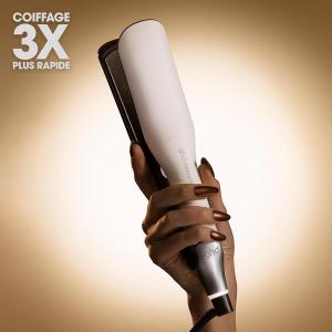 Image Lisseur Cheveux ghd Chronos Max - Blanc/Noir à 289,99€