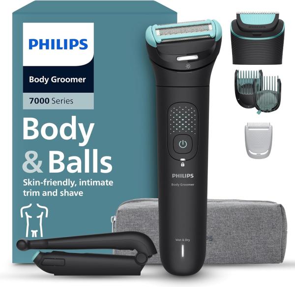 Image Tondeuse Homme Philips BG7480/15 Bodygroom série 7000 - Noir à 59,99€