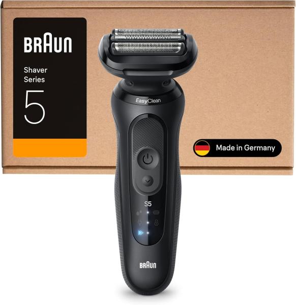 Image Rasoir Electrique Homme Braun 52-N1000SI Series 5 - Noir à 74,99€