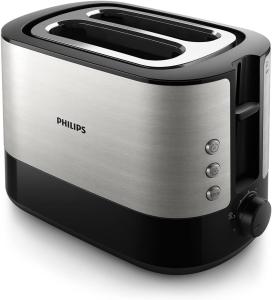Image Grille-pain Philips HD2637/90 - 2 Fentes - Noir/Gris à 19,99€