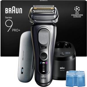Image [Prime] Rasoir Electrique Homme Braun 9677CCE Series 9+ PRO - Argent à 309,99€
