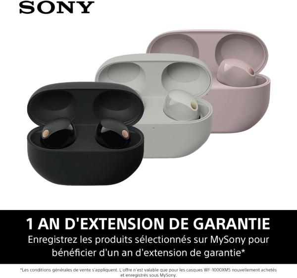 Image [Prime] Ecouteurs sans Fil ANC Sony WF-1000XM5 - Plusieurs Coloris à 199€