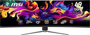 Image Ecran PC Gaming incurvé 49'' DQHD MSI MPG491CQP QD-OLED - 144Hz, .003ms - Noir à 849,99€