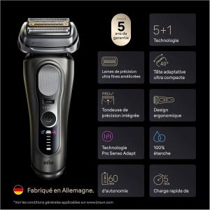 Image Rasoir Electrique Homme Braun 9665CCE Series 9+ PRO - Noir à 349,99€