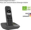 Image Téléphone DECT sans fil Gigaset A695A - Gris à 34,99€