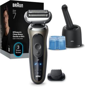 Image Rasoir Electrique Homme Braun 72-C7200CC Series 7 + Coffret à 189,99€