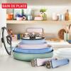 Image Batterie de cuisine Tefal L827SB04 Ingenio Serenity - 11pièces - Bleu à 94,99€