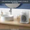 Image Chauffage soufflant Rowenta SO6510F2 Instant Comfort Aqua - Gris Clair à 59,99€