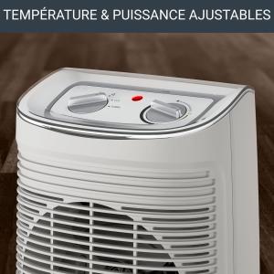 Image Chauffage soufflant Rowenta SO6510F2 Instant Comfort Aqua - Gris Clair à 59,99€