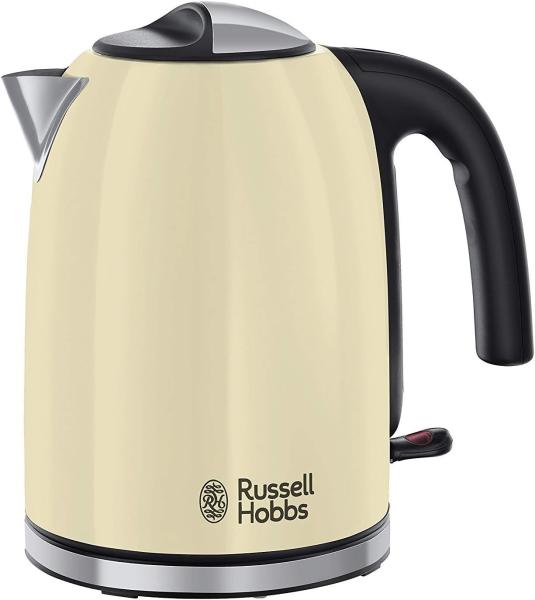 Image Bouilloire Electrique Russell Hobbs 20415-70 - 1.7M, 2400W - Crème à 24,99€