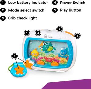 Image Veilleuse Bébé Musicale et Lumineuse Baby Einstein 11058 Sea Dreams Soother à 30,34€