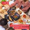 Image Plancha électrique Tefal RE650J10 Food & Co - 1450W à 84,99€