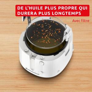 Image Friteuse à Huile Moulinex AF2541E0 Filtra Vision - Blanc à 69,99€