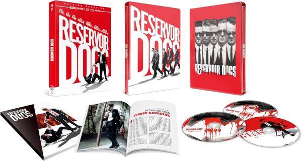 Image Coffret Steelbook UHD Reservoir Dogs Edition prestige limitée à 39,99€