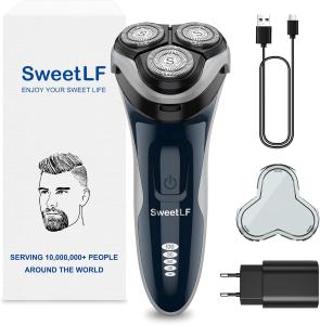 Image Tondeuse à Barbe Homme SweetLF SWS7105 - Bleu à 30,86€