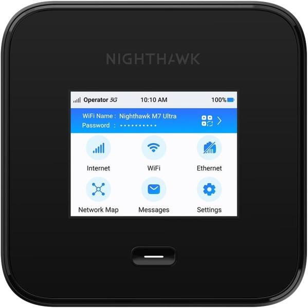 Image Routeur 5G Netgear MR7450 Nighthawk M7 Pro - WiFi7 - Noir à 849€