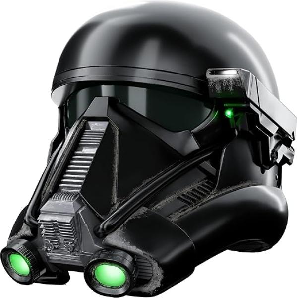 Image Casque électronique Cosplay Star Wars Death Trooper impérial - Noir/Vert à 99,99€