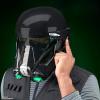 Image Casque électronique Cosplay Star Wars Death Trooper impérial - Noir/Vert à 99,99€