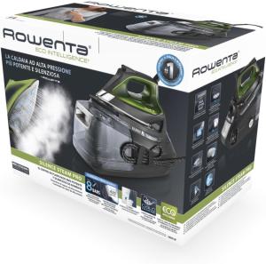 Image Centrale Vapeur Rowenta DG9248F0 Silence Steam Pro - Noir/Vert à 259,99€
