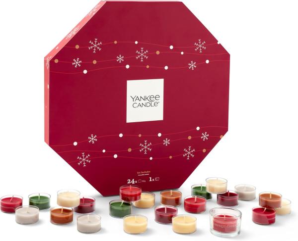 Image Calendrier de l'Avent Yankee Candle Edition 2025 - 24 bougies parfumées à 35,99€