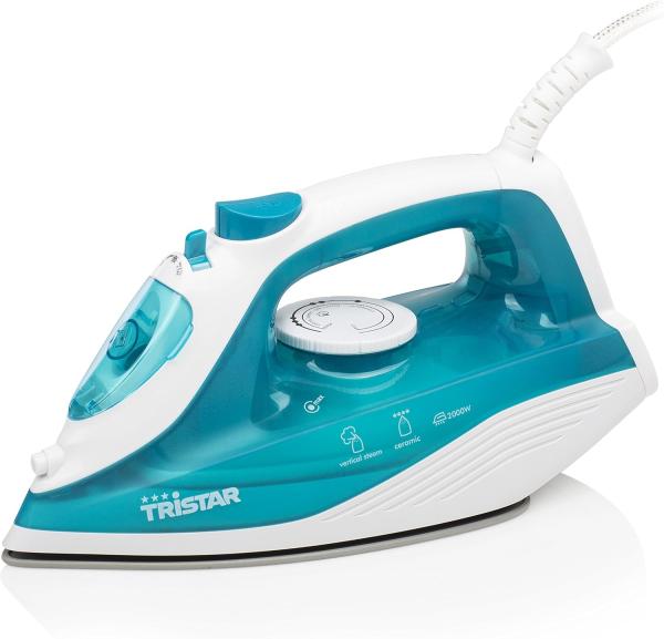 Image Fer à repasser Tristar ST-8320 - Blanc/Turquoise à 8,54€