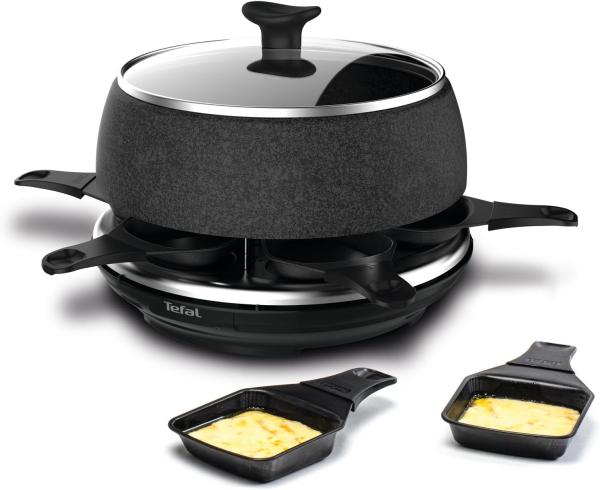 Image Appareil à Raclette Tefal RE12C801 Cheese N'Co 6En1 - Noir à 65€
