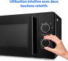 Image Four Micro-ondes Medion MD12011 - 20L, 800W - Noir à 59,95€