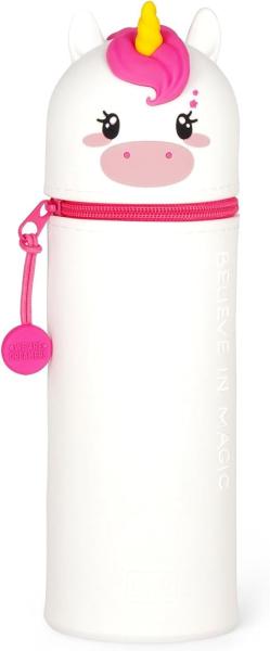 Image Étui Silicone École 2en1 Legami - Kawaii Unicorn - Blanc/Rose à  11,16€