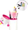 Image Étui Silicone École 2en1 Legami - Kawaii Unicorn - Blanc/Rose à  11,16€