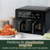 Image Air Fryer Cuisinart AFD10XBLE XXL - Double compartiments - 10,4L - Noir à 99,99€