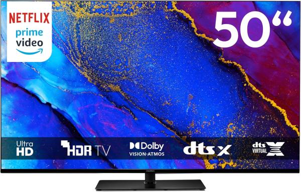 Image Smart TV 50" UHD 4K MEDION MD850400 - Noir à 279,95€