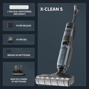 Image Aspirateur laveur Rowenta GZ5555EE X-Clean5 - Noir à 299,99€