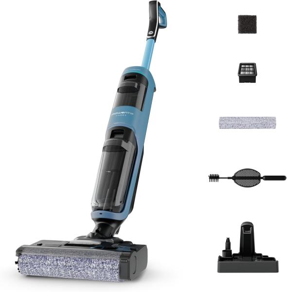 Image Aspirateur laveur Rowenta GZ2271E0 X-Clean2 - Bleu/Noir à 199,99€