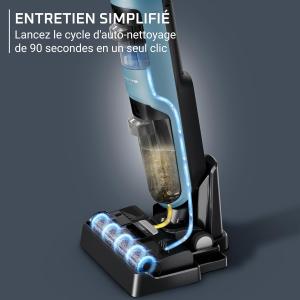 Image Aspirateur laveur Rowenta GZ2271E0 X-Clean2 - Bleu/Noir à 199,99€