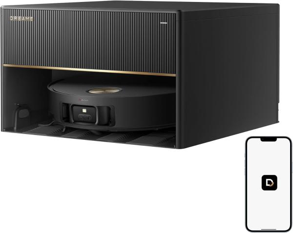 Image Aspirateur Robot DREAME X50 Master - 20 000 Pa - Noir à 899€