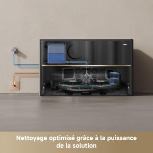 Image Aspirateur Robot DREAME X50 Master - 20 000 Pa - Noir à 899€