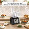 Image Robot Cuisine Multifonction Moulinex Double Force Compact - 3L, 800W - Noir à 80,69€