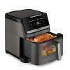 Image Air Fryer Tefal EY846HE0 Easy Fry Silence XXL - 7L, Hublot - Noir à 119,99€
