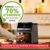 Image Air Fryer Tefal EY846HE0 Easy Fry Silence XXL - 7L, Hublot - Noir à 119,99€