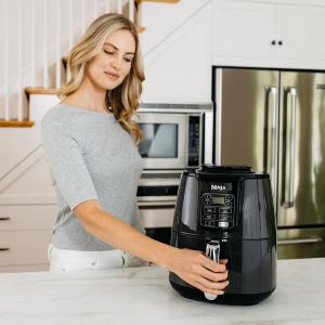 Image Air Fryer NINJA AF100EU - 3.8L - Noir/Gris à 59,99€